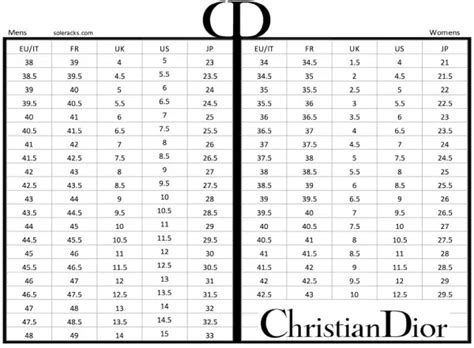 christian dior shoes size chart|dior b22 sizing.